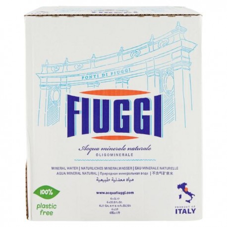 FIUGGI ACQUA MINERALE NATURALE OLIGOMINERALE ITALIANA
