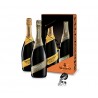 Mionetto Astuccio Regalo 2 vini cl 75 Spumante Prosecco DOCG Mionetto, Prosecco Millesimato Brut Rive Santo Stefano piu' Stopper