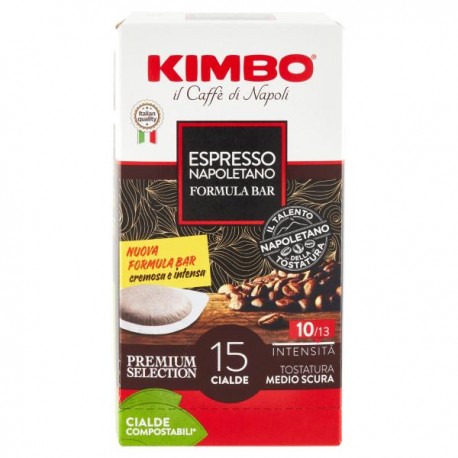 KIMBO ESPRESSO NAPOLETANO FORMULA BAR 15 CIALDE COMPOSTABILI