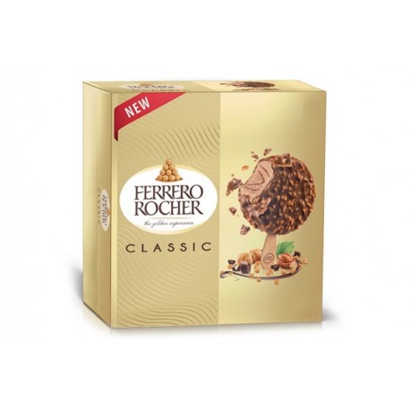 Gelato italiano Ferrero Rocher 4 stecchi