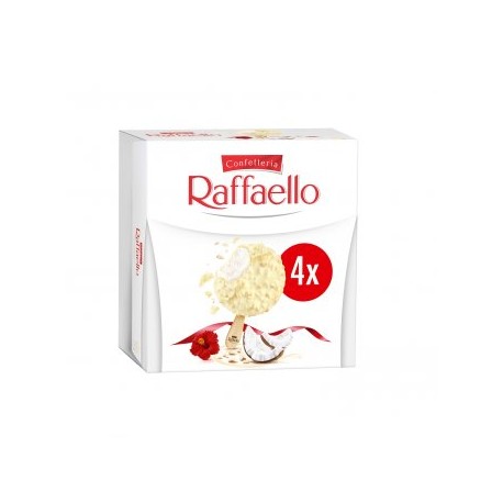 Gelato italiano Ferrero Raffaello 4 Stecchi