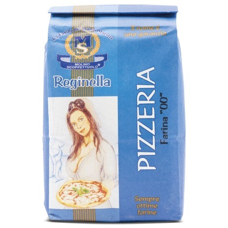 FARINA PER PIZZA NAPOLETANA '' REGINELLA '' TIPO 00 MOLINO SCOPPETTUOLO