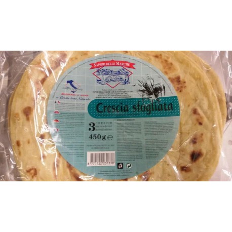 Crescia sfogliata del montefeltro