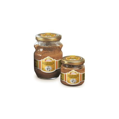 Crema di funghi porcini e tartufo prodotto artigianale italiano consegna a domicilio gratuita Vienna