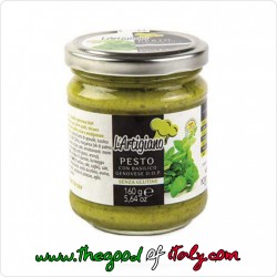 PESTO FRESCO CON BASILICO GENOVESE DOP