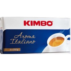 Kimbo Aroma italiano 4 x 250 g.