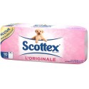 Carta igienica scottex 10 rotoli