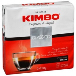 Caffè kimbo classico macinato 2x250 gr.