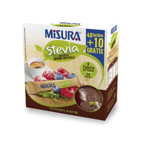 Dolcificante Naturale Misura Stevia Zero Calorie Senza Glutine
