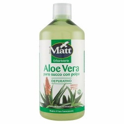 Aloe Vera puro Succo con Polpa puro al 100% consegna gratuita