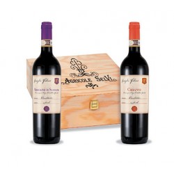 Agricole Selvi Cassetta In Legno 2 Vini Cl. 75: Morellino Di Scansano Docg Falorni, Chianti Docg Falorni