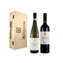 Mastroberardino Cassetta in legno 2 vini cl 75 Aglianico Irpinia DOC, Greco di Tufo DOCG