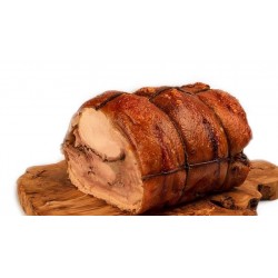 L'originale tronchetto di Porchetta di Ariccia IGP